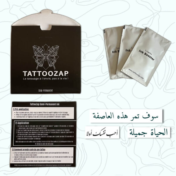 Tatouage semi-permanent Maroc TattooZap