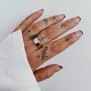 Fingerpack semi-permanent tattoos tattoozap