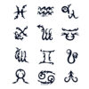 Tatouage Temporaire, semi-permanent maroc signe astrologique zodiaque