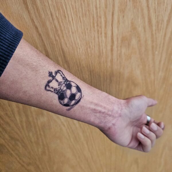 Tatouage temporaire semi-permanent tattoo FOOTBALL, SOCCER, KOORA