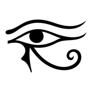 Tatouage Temporaire, semi-permanent Maroc eye of Horus, l'oeil de Horus