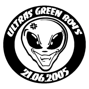 Tatouage temporaire semi-permanent raja ultra green boys 2005