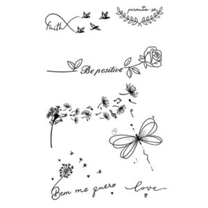Tatouage temporaire semi-permanent tattoo citations, quote, love, maroc, féminin, fille, femme