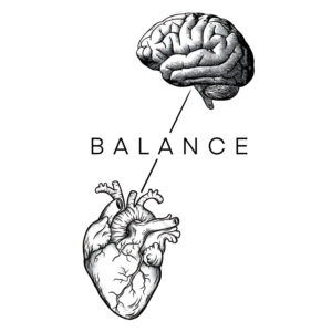 Tatouage semi-permanent temporaire coeur cerveau, mind, balance, maroc