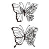 BLOOMING BUTTERFLIES TATTOOZAP tatouage tattoo semi-permanent maroc papillon