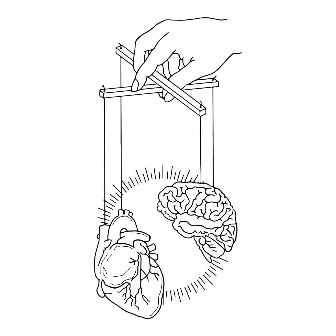 emotional control tattoozap tattoo maroc heart mind balance
