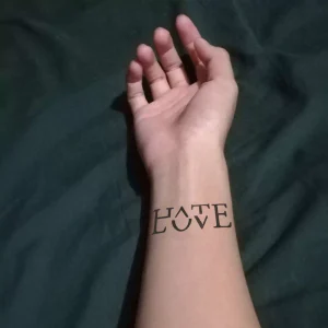 Alternative view of LOVEHATE