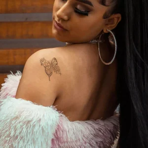 Alternative view of EPHEMERAL BUTTERFLIES SET