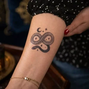 Celestial Serpent tattoozap tattoo snake maroc