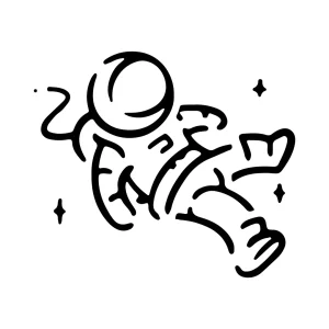 Floating Astronaut