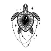 Mandala Sea Turtle