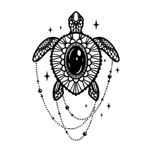 Mandala Sea Turtle