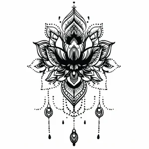 Mystic Lotus Chandelier