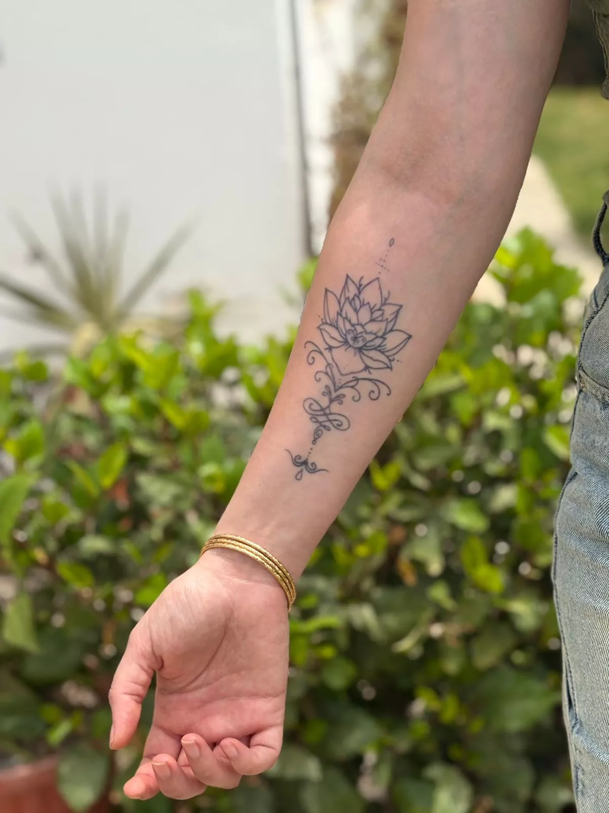 Sacred Unalome tattoozap tattoo maroc