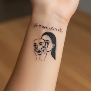 Alternative view of خلف القناع