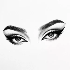 TattooZap her eyes tattoo semi permanent maroc