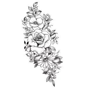 Blossom serenade tattoozap tattoo maroc