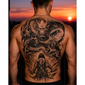 The Warrior's Path tattoozap tattoo dos homme